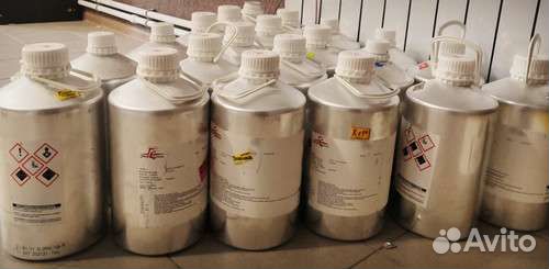 Алюминиевая ёмкость канистра 5 литров