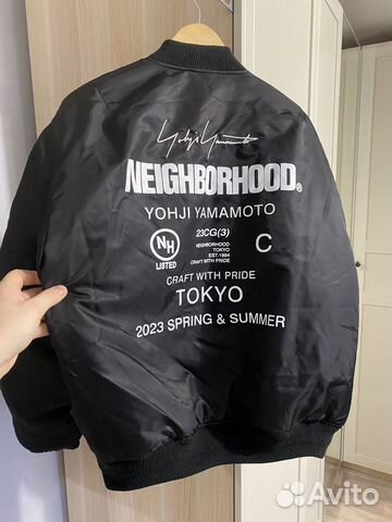 Neighborhood x Yohji Yamamoto MA-1 Jacket купить в Наро-Фоминске