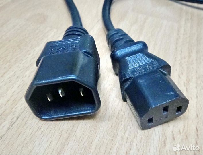 Кабель соединительный ибпiec 320 C14 - IEC 320 C13