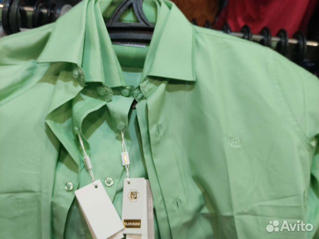 Мужская рубашка детская школьная