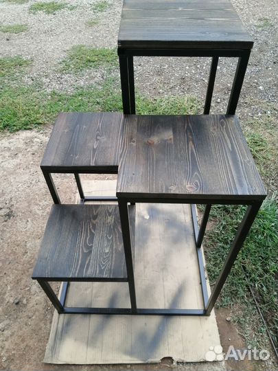 Цветочница на 4 горшка