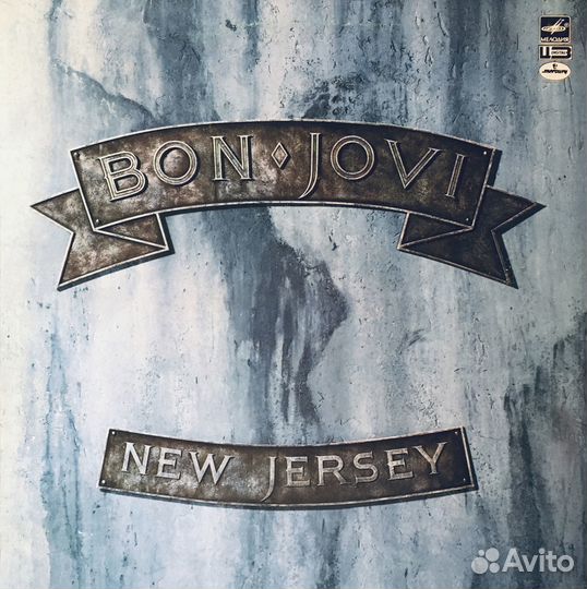 Bon Jovi New Jersey Виниловая Пластинка