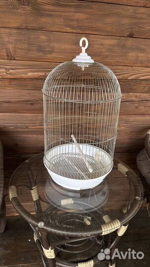 Клетка для птиц круглая