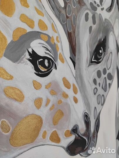 Картина Жирафы