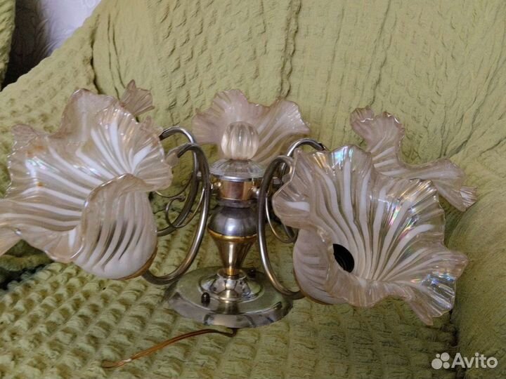 Люстра потолочная бу