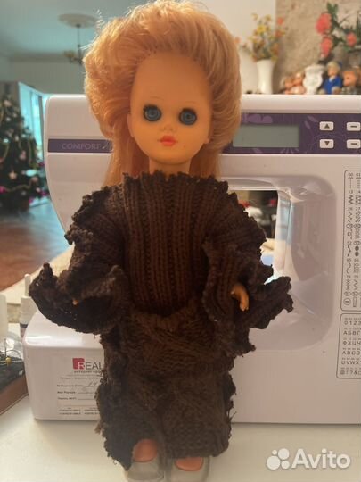 Кукла ГДР винтаж