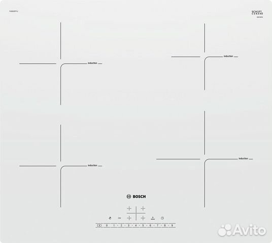 Варочная панель индукционная Bosch PUE612FF1J