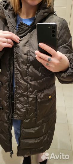 Куртка пуховик женский 42 44
