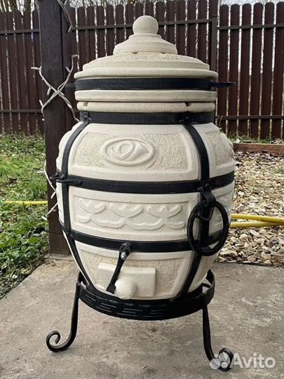 Тандыр Донской с откидной крышкой