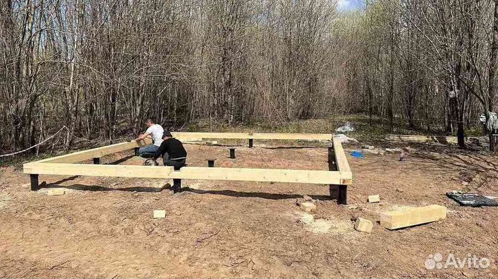 Фундаменты на винтовых сваях