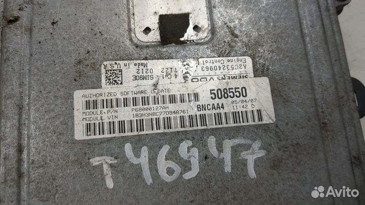 Блок управления двигателем Dodge Caliber