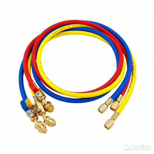 Заправочные шланги с вентилем dszh CT-336-RYB-HV-R