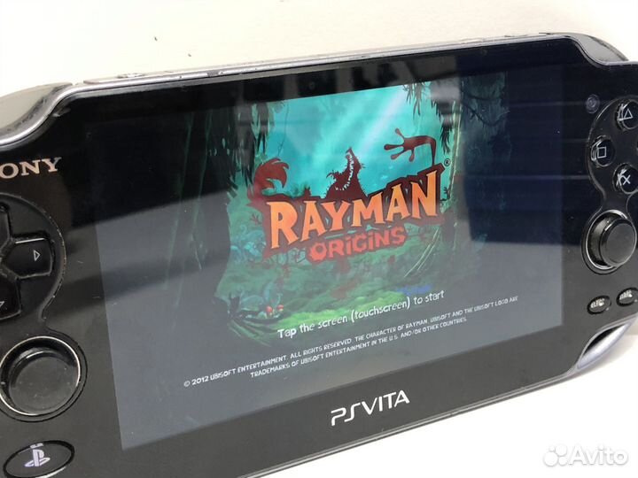 Диск Rayman Origins без наклейки на PS Vita