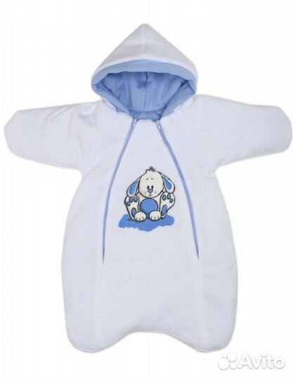 Зимний конверт на выписку