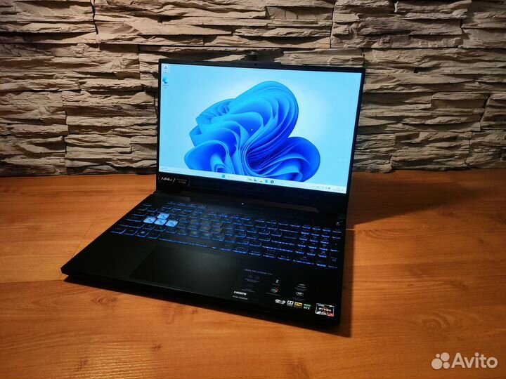 Игровой Asus Tuf на RTX 3070 и Ryzen 7 6800H