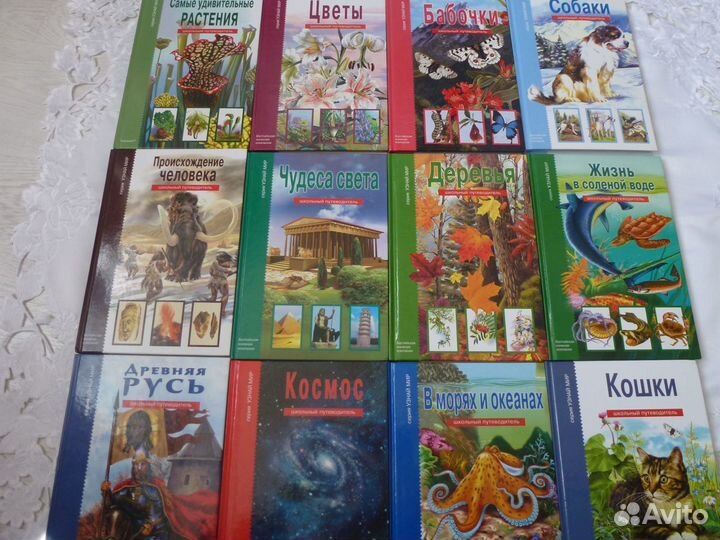 Книги из серии «Узнай мир» (школьный путеводитель)