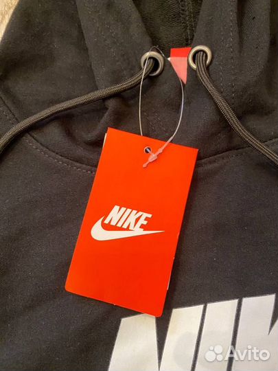 Толстовка (худи) Nike Swoosh sports Unisex черная