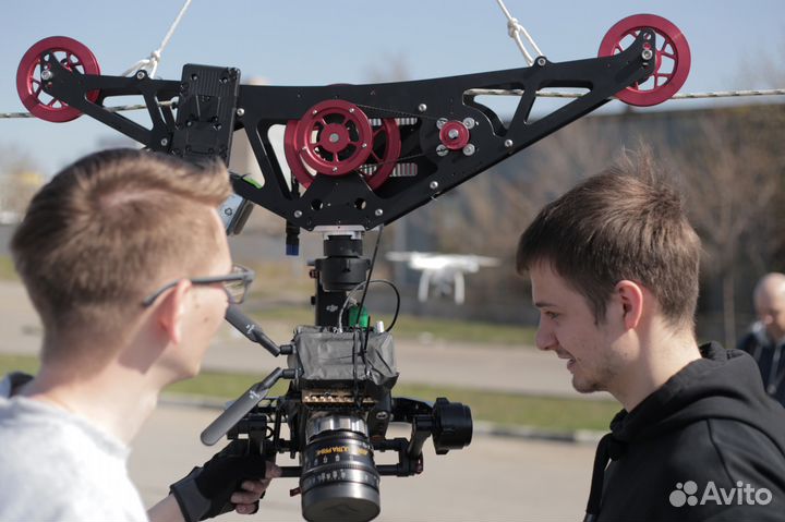 Аренда канатной дороги (Cablecam)