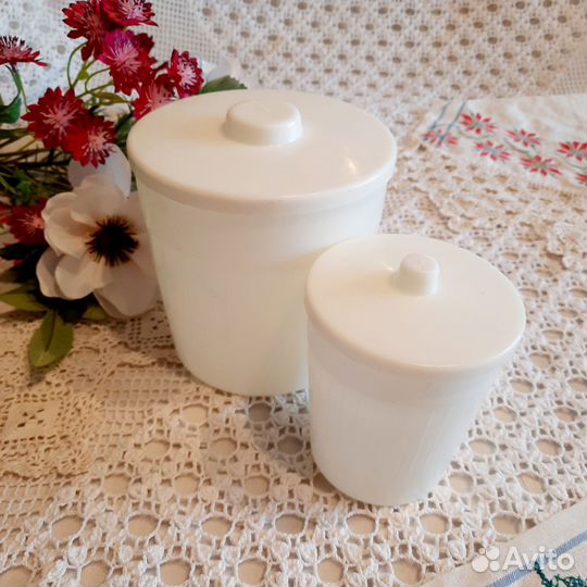 Две банки для сыпучих СССР