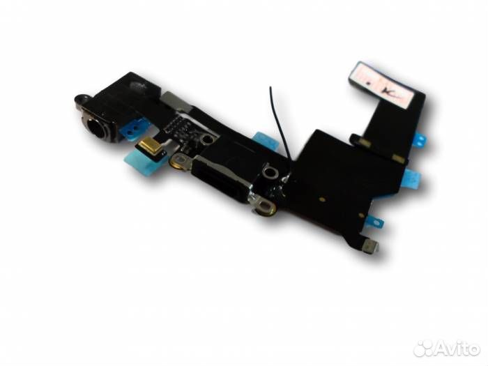 Шлейф iPhone SE + разъем зарядки + разъем гарнитур