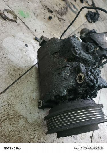 Компрессор кондиционера Ауди а6 с5 2.4