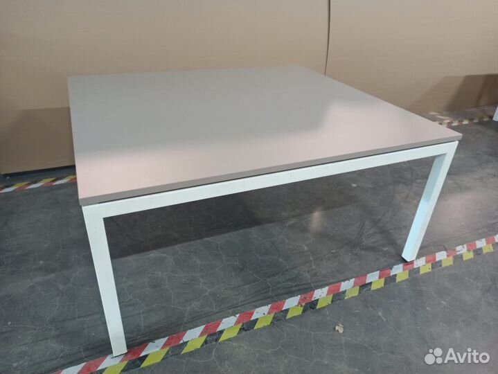 Новые столы на металлокаркасе, бенч система