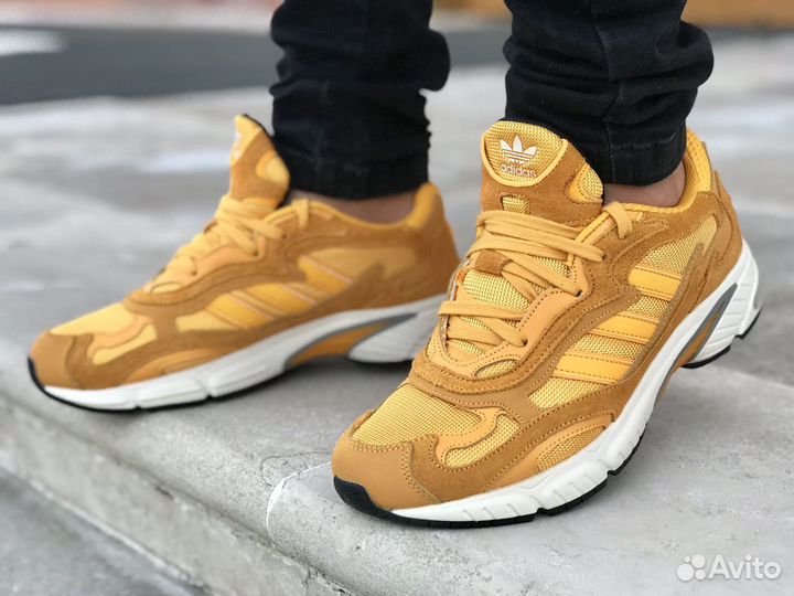 Adidas temper cheap run yellow