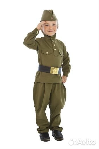 Детская форма военная