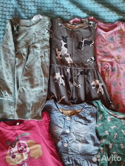 Вещи пакетом для девочки 98