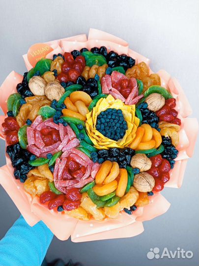 Съедобные букеты, подарок женщине