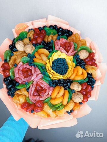 Съедобные букеты, подарок женщине