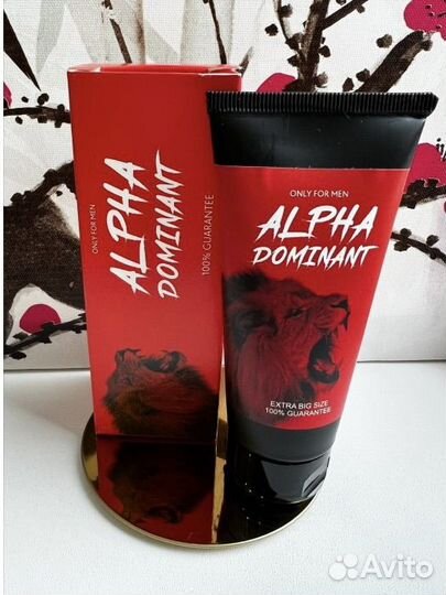 Гель для увеличения мужской Alpha Dominant