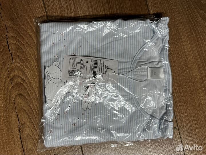 Комплект халат и сорочка в роддом