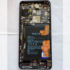 Дисплей в сборе с рамкой и батареей на Huawei P40