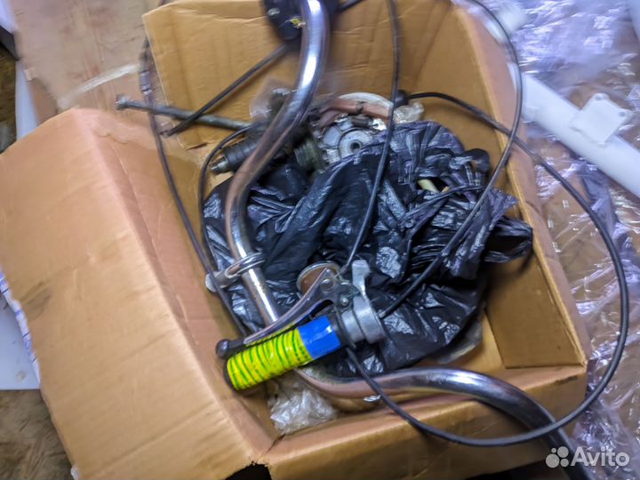 Разбор мопеда рига 16