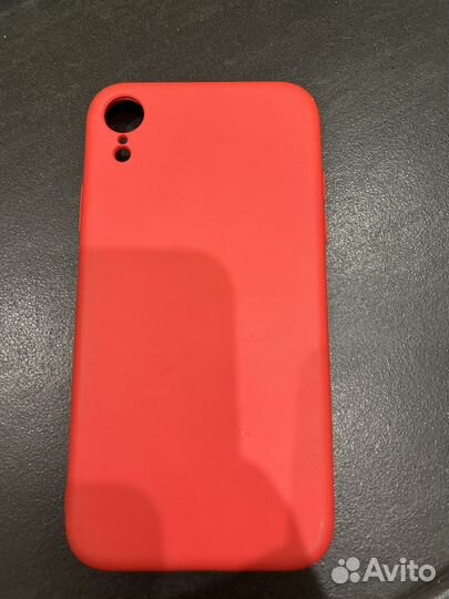 Красный Чехол на iPhone xr
