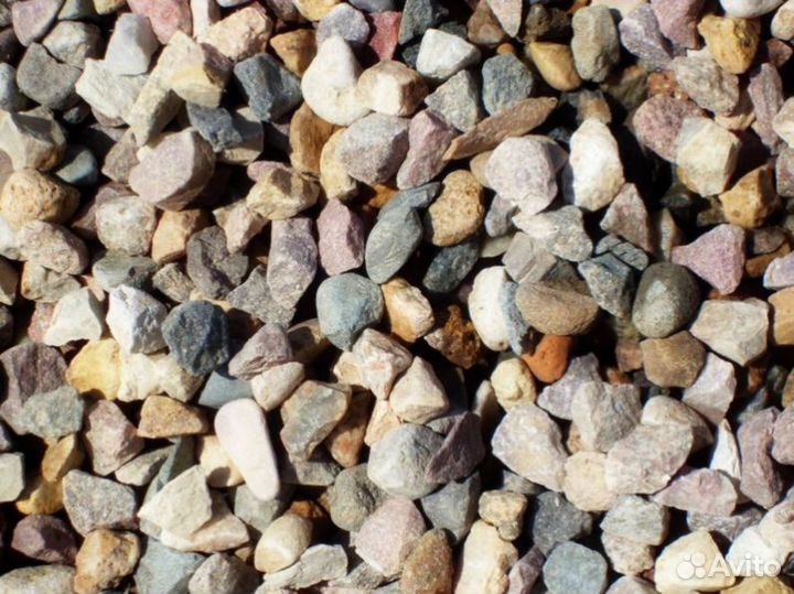 Щебень, песок