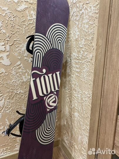 Комплект сноуборд крепления ботинки