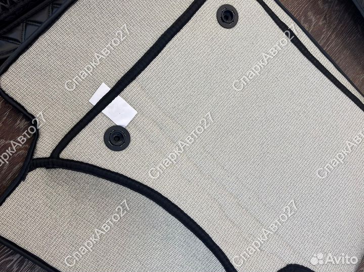 Коврики в салон 3D эко кожа с EVA Prado 150 RHD