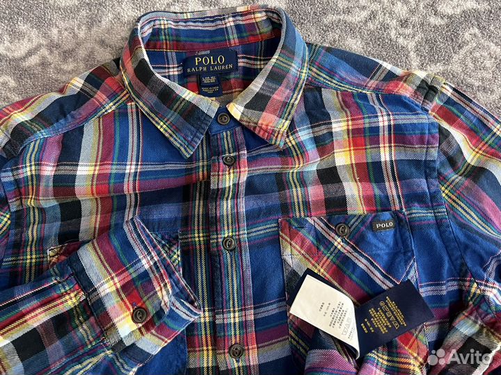 Polo Ralph Lauren Flanel рубашка фланелевая