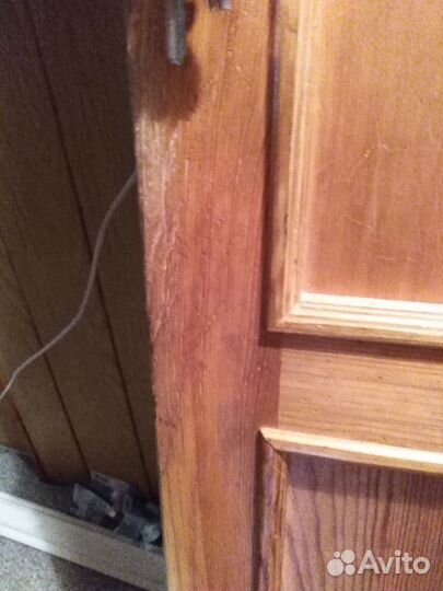 Дверь входная деревянная бу