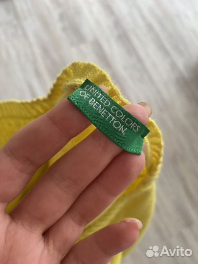 Шерсть мериноса Benetton cвитер свитшот