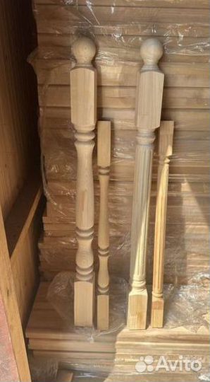 Лестницы, перила, ступени, столбы