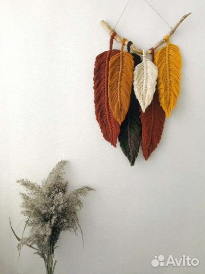 Макраме панно