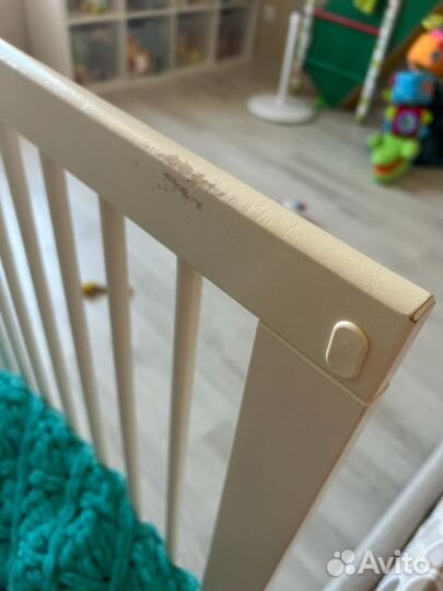 Детская кровать Икеа с матрасом Орматек