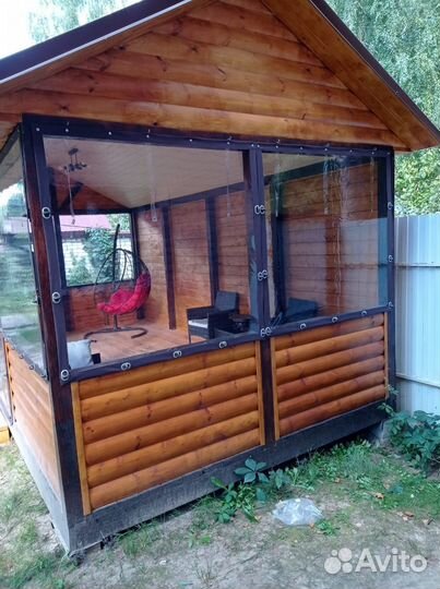 Мягкие окна под ключ