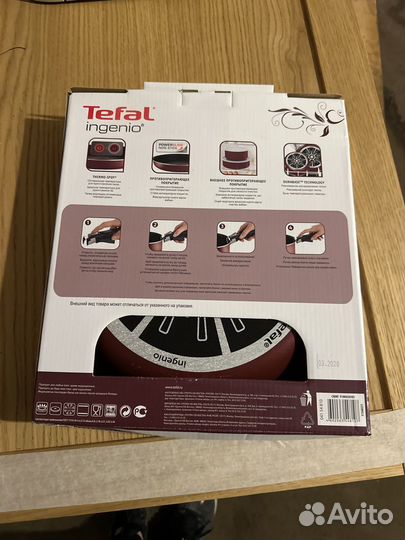 Tefal ingenio 2 сковороды с ручкой