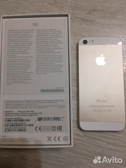 Телефон iPhone 5s
