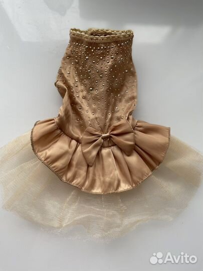 Платья нарядные для собак размер s