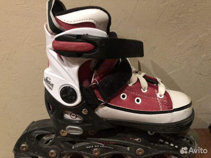 Роликовые коньки детские раздвижные